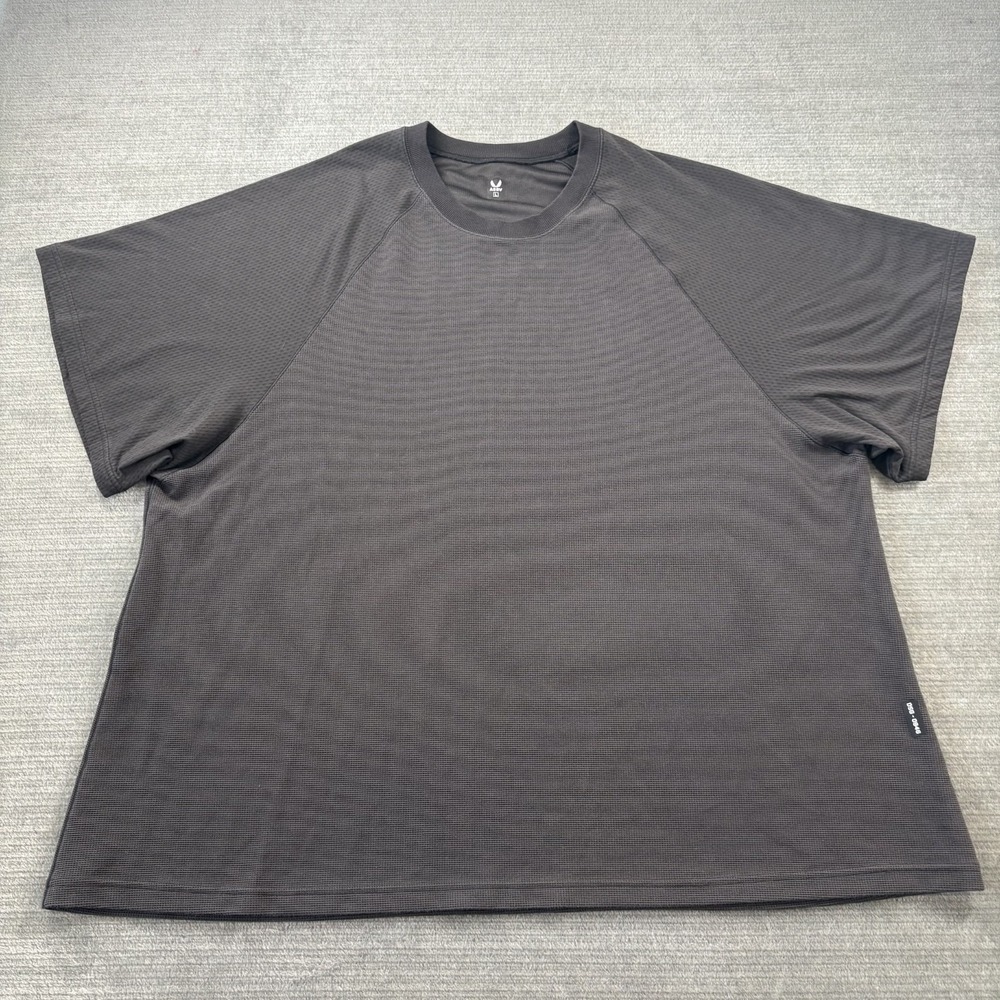 ASRV DSG-0772 SilverPlus Mesh Hockey Jersey Mens L Black Oversized Relax Loose